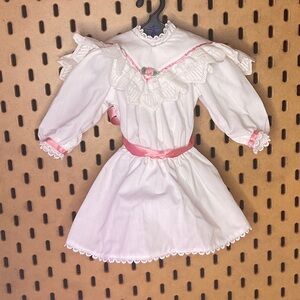 American Girl doll outfit - Samantha’s Tea Party Outfit - White dress